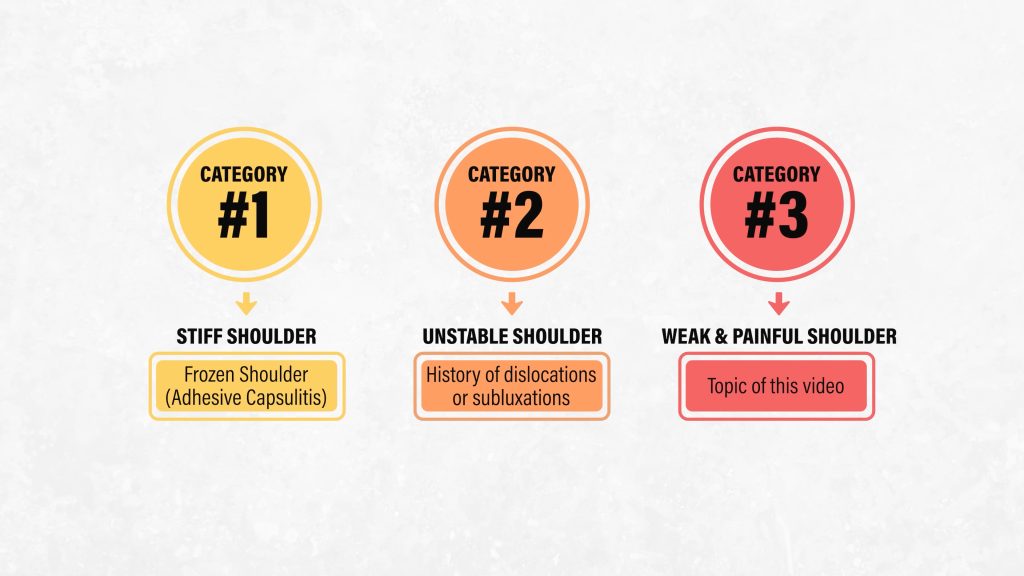 어깨 통증 분류