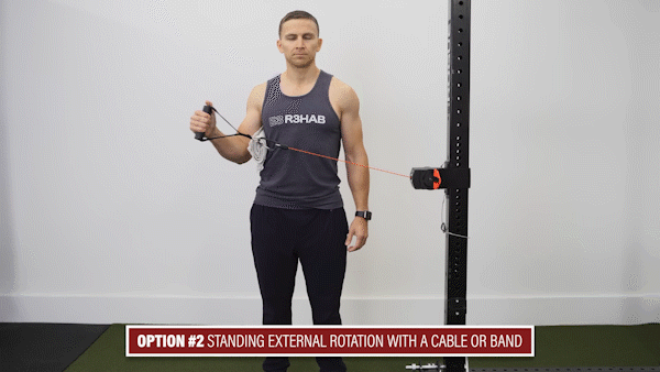 어깨 회전근개파열운동
외회전