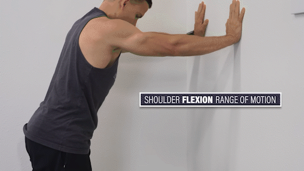 supine shoulder flex with dowel 1
