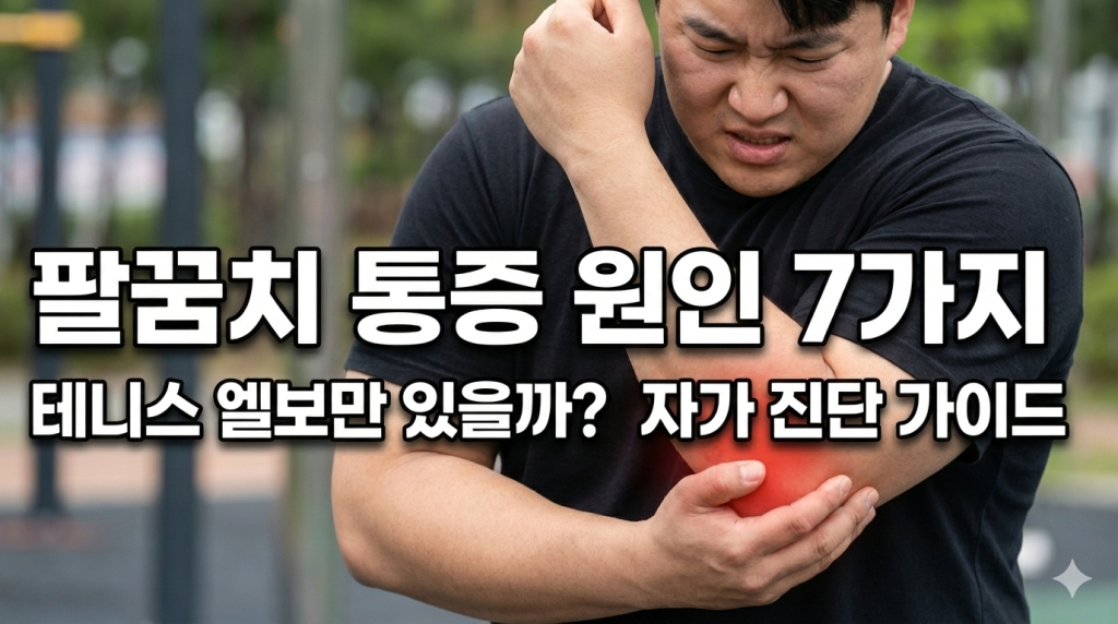 팔꿈치 통증 원인 7가지