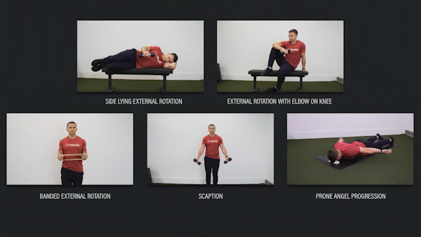 테니스 엘보 재활 어깨 운동